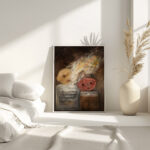 Self portrait with a palette 1930 Tadeusz Makowski 4 mockup