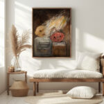 Self portrait with a palette 1930 Tadeusz Makowski 5 mockup