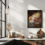 Self portrait with a palette 1930 Tadeusz Makowski 6 mockup