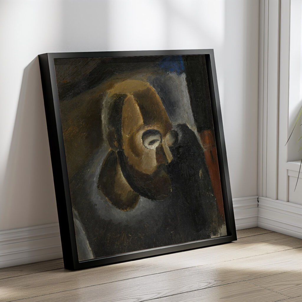 Selfportrait 1919 Frits van den Berghe 4 mockup