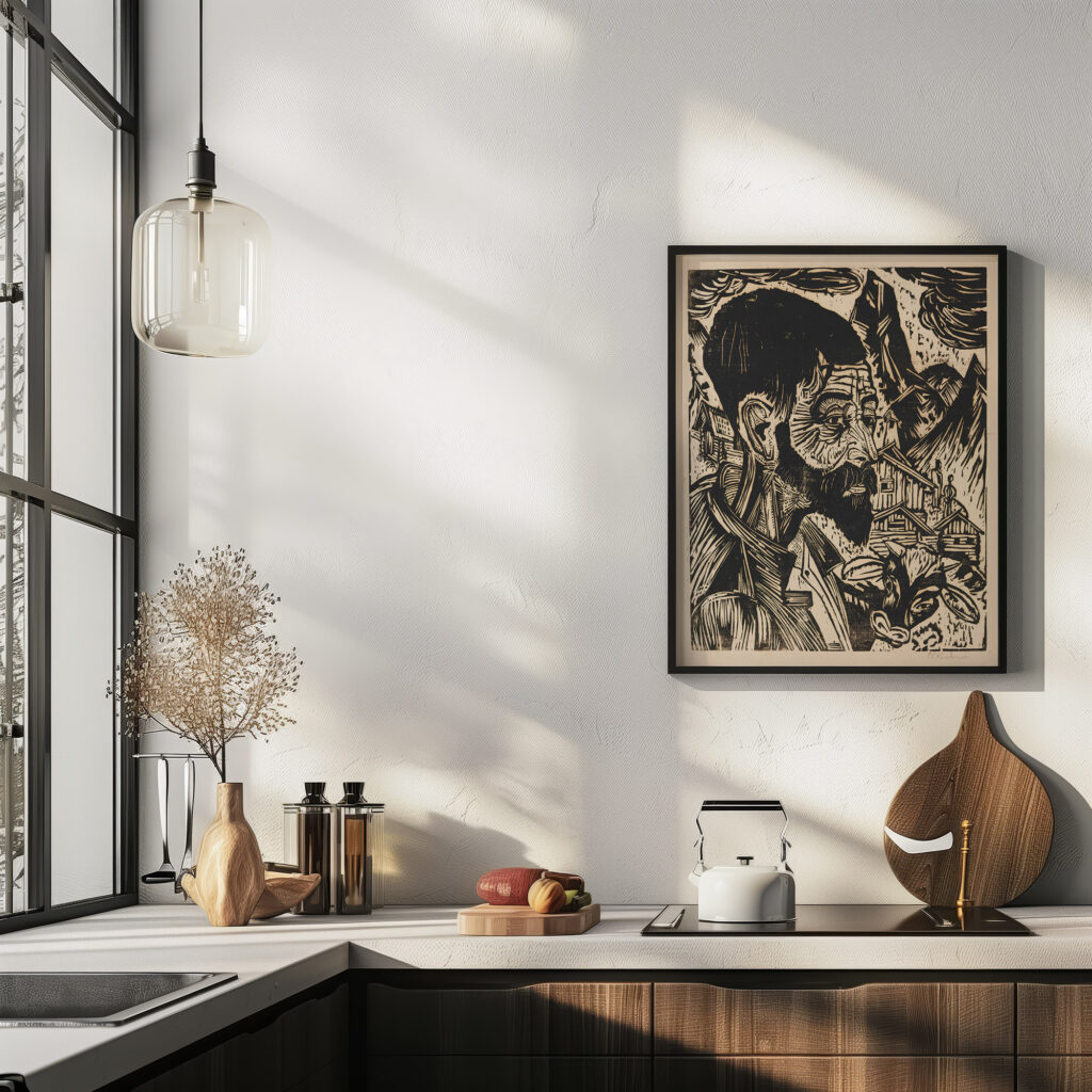 Sennkopf Martin Schmied 1917 Ernst Ludwig Kirchner 6 mockup