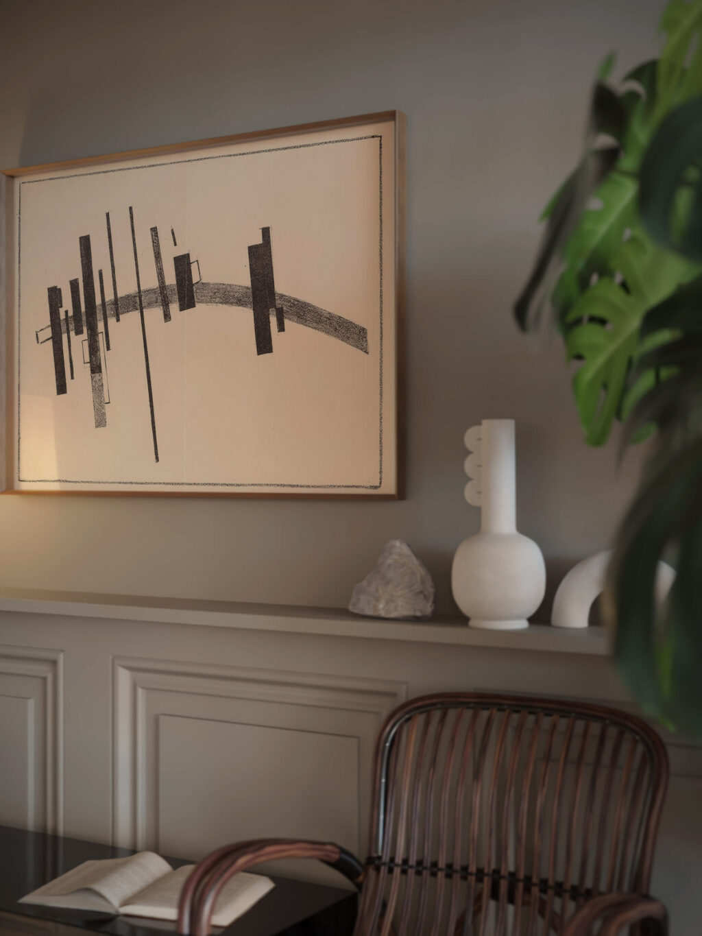 Sensation of the Motion and the Obstacle 1916 Kazimir Malevich video mockup