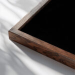 Series SUW No 14 Swan 1914 1915 Hilma af Klint close up dark wood mockup