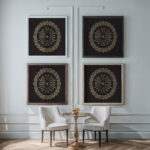 Serpentine Ribbon ca. 1780 Unknown framed posters mockup