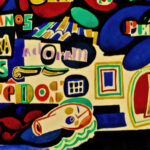 Serrana poem in colour circa 1915 Amadeo de Souza Cardoso 8 mockup