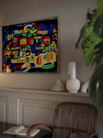 Serrana poem in colour circa 1915 Amadeo de Souza Cardoso video mockup