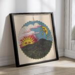 Setting sun lantern design ca 1880 Unknown 4 mockup