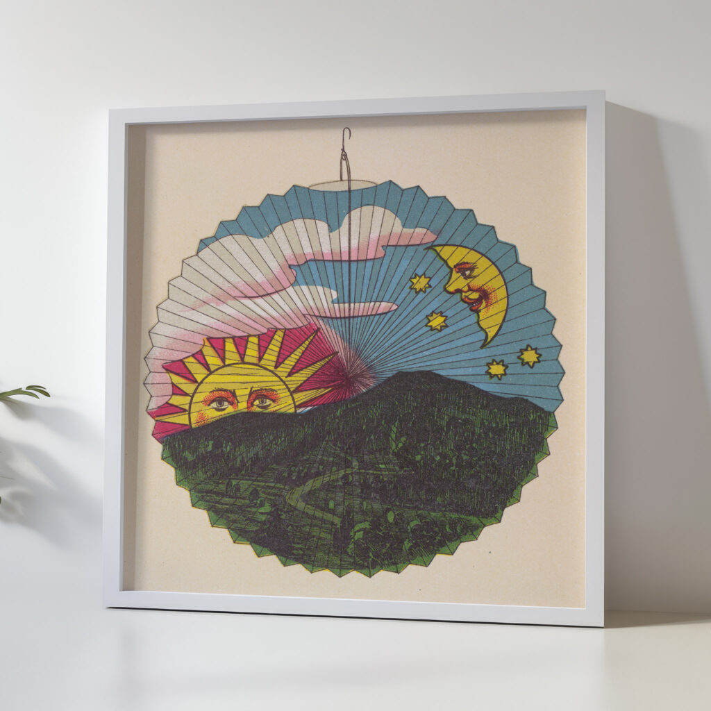 Setting sun lantern design ca 1880 Unknown 5 mockup