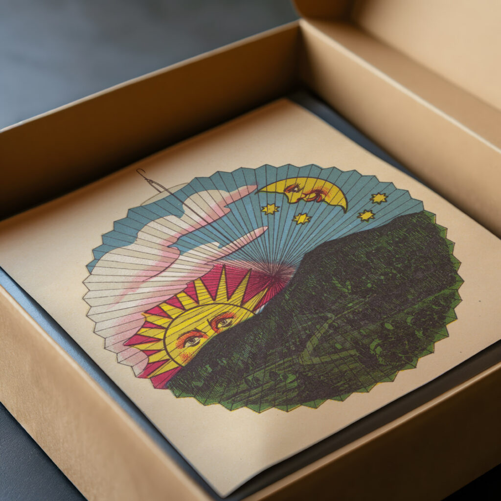 Setting sun lantern design ca 1880 Unknown video mockup