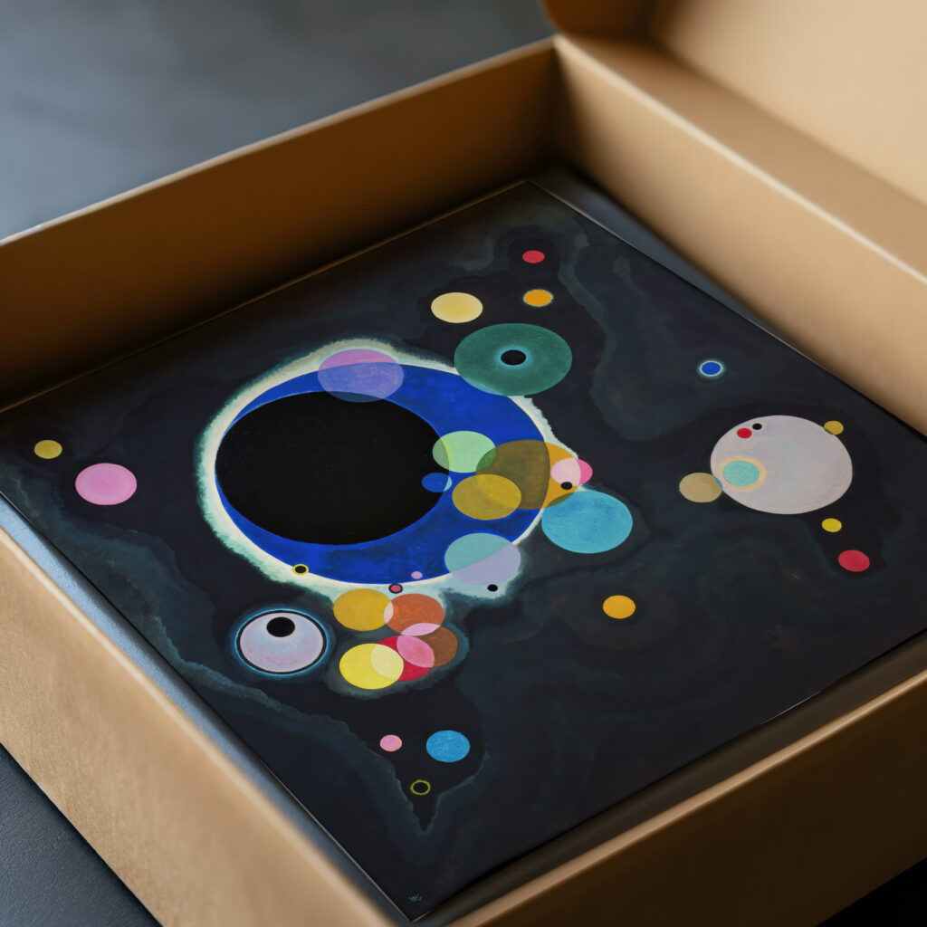 Several Circles 1926 Wassily Kandinsky video mockup