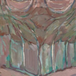 Shepherd and Flock Crossing a River in the Mountains 1914 Carl Burckhardt 8 mockup