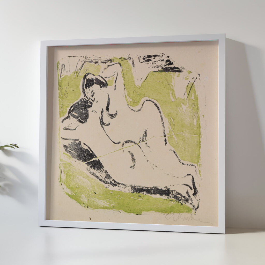 Sich sonnende Badende 1909 Ernst Ludwig Kirchner 5 mockup