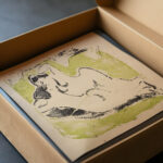 Sich sonnende Badende 1909 Ernst Ludwig Kirchner video mockup