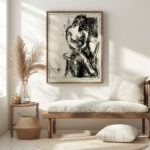 Siddende kvindelig model 1939 Henry Nielsen 5 mockup