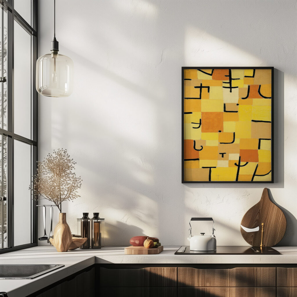 Signs In Yellow 1937 Paul Klee 6 mockup