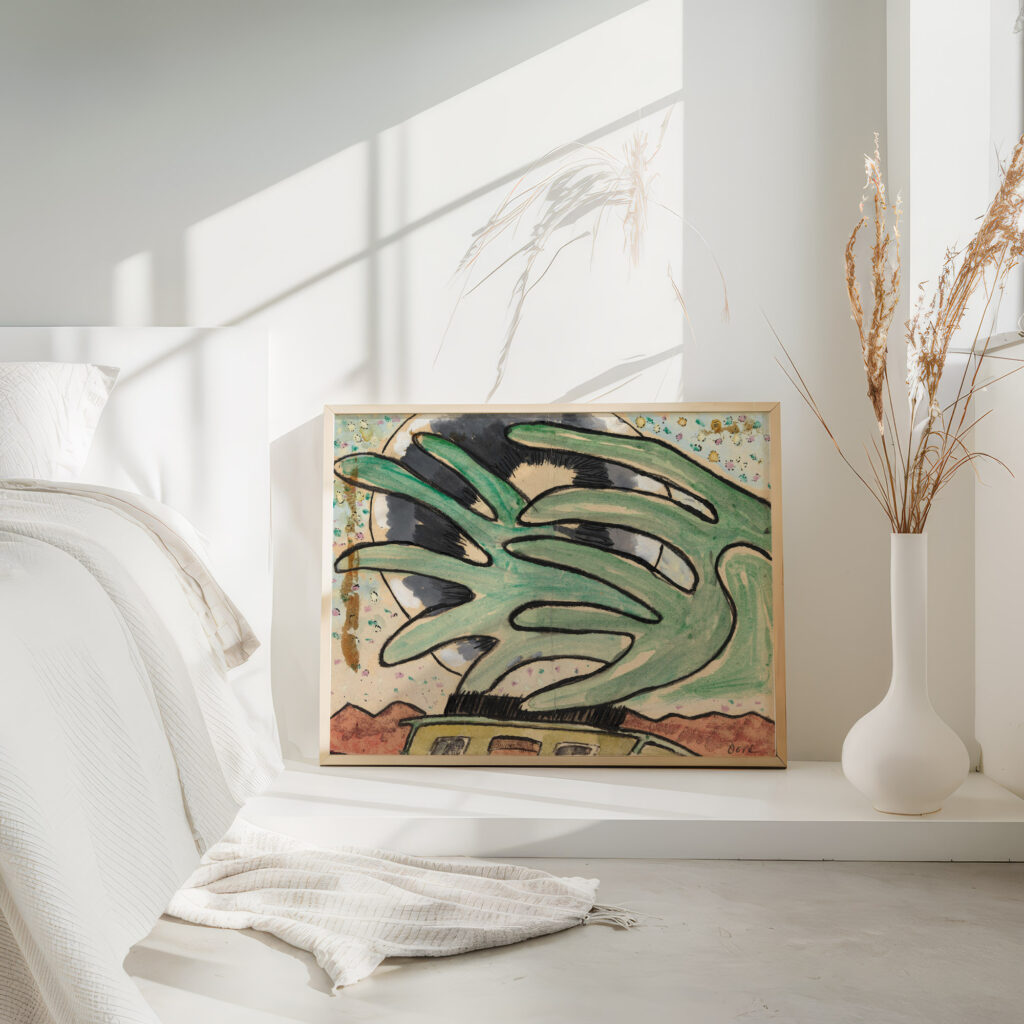 Silver Ball Barge and Trees 1930 Arthur Dove 4 mockup