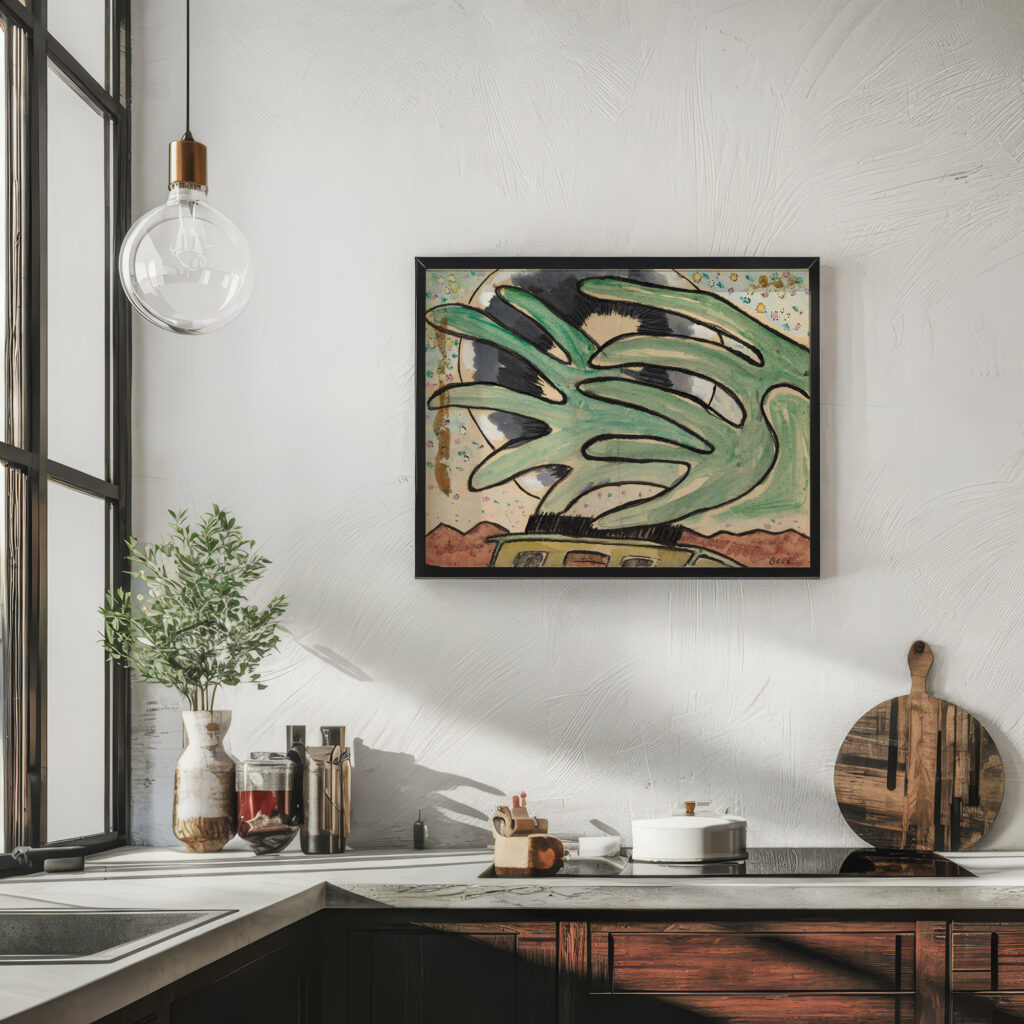 Silver Ball Barge and Trees 1930 Arthur Dove 6 mockup