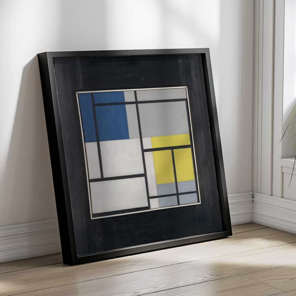Simultaneous Composition 1929 Theo van Doesburg 4 mockup