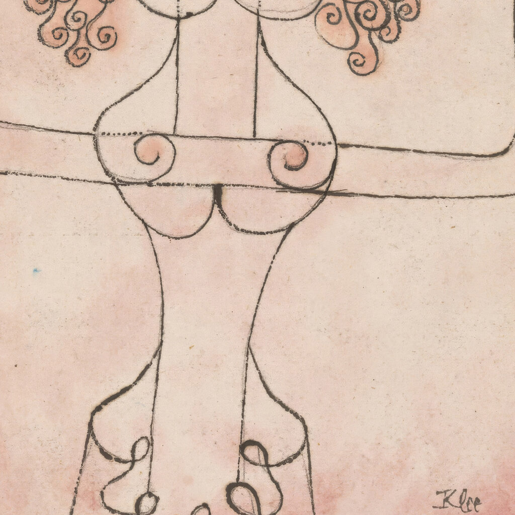 Singer of the Comic Opera 1923 Paul Klee 8 mockup