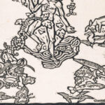 Sint Franciscus van Assisi staand in het water omringd door dieren 1926 Reijer Stolk 8 mockup