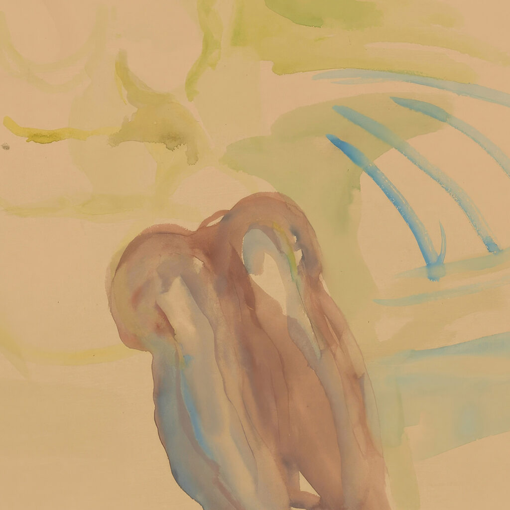 Sittende kvinneakt Ca 1920 Edvard Munch 8 mockup