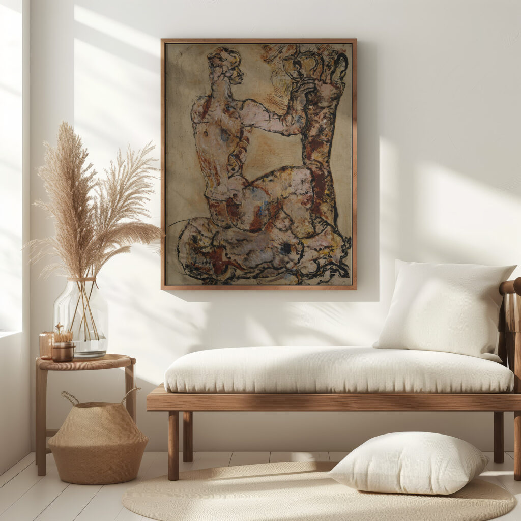 Sitting pink nude 1928 Frits van den Berghe 5 mockup