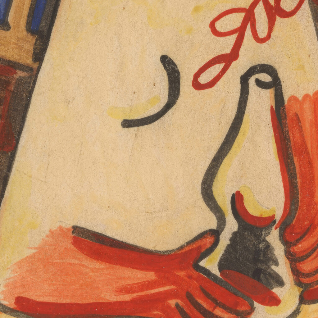 Sitting woman 1938 Mikulas Galanda 8 mockup