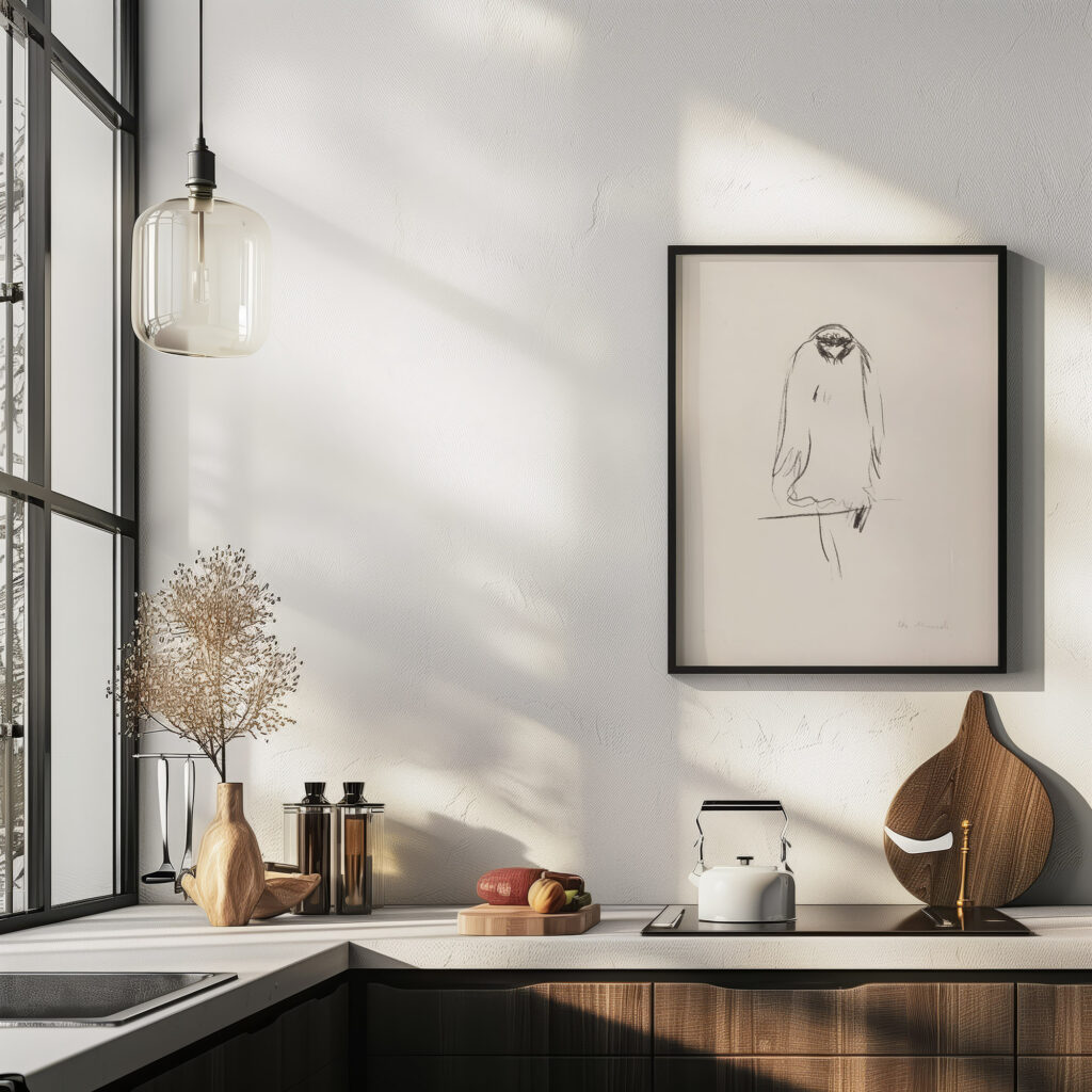 Sitzender Raubvogel. Adler 1908 Edvard Munch 6 mockup