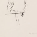 Sitzender Raubvogel. Adler 1908 Edvard Munch 8 mockup