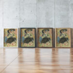 Sitzendes Madchen Mit Hut Seated Girl With A Hat 1904 Ernst Ludwig Kirchner framed posters mockup