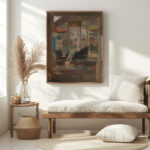 Skeleton Looking at Chinoiseries 1885 James Ensor 5 mockup