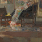 Skeleton Looking at Chinoiseries 1885 James Ensor 8 mockup