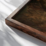Sketch Antoine Joseph Wiertz close up dark wood mockup