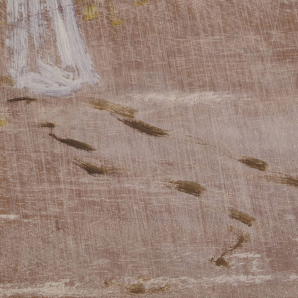 Sketch for The Girl and Death Walking 1887 Richard Bergh 8 mockup