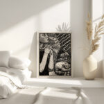 Sketch for the Praying Impene 1907 Akseli Gallen Kallela 4 mockup