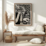 Sketch for the Praying Impene 1907 Akseli Gallen Kallela 5 mockup