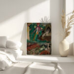 Sketch for the painting ‘Saint George piercing a dragon 1909 Tadeusz Makowski 4 mockup