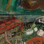 Sketch for the painting ‘Saint George piercing a dragon 1909 Tadeusz Makowski 8 mockup