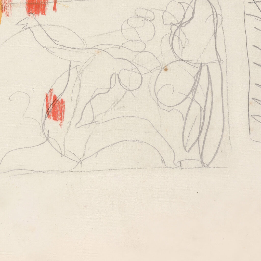 Sketch of a Clock 1912 Spencer Frederick Gore 8 mockup