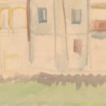 Sketch of buildings 1930 1935 Zygmunt Waliszewski 8 mockup