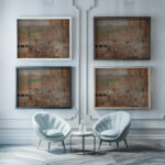 Sketch to ‘The Poisoned Well 1903 Jacek Malczewski framed posters mockup