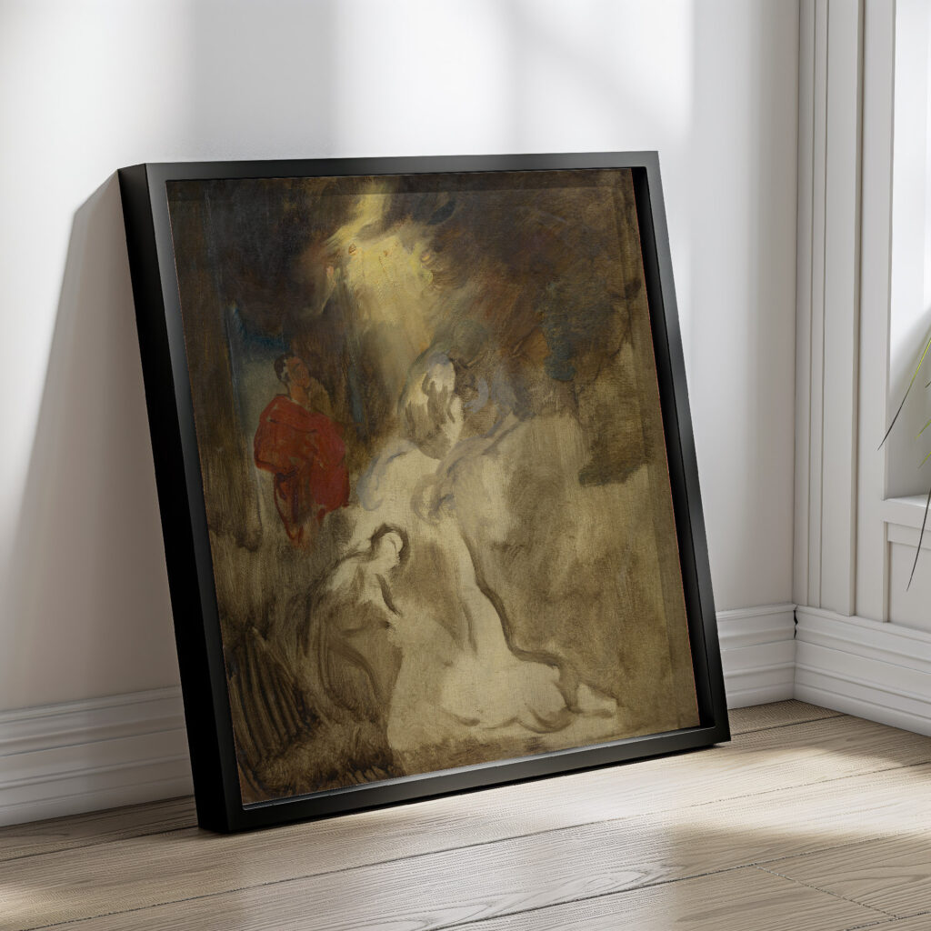 Skizze zur ‘Marter des Hl. Hippolyt 1860–1880 Hans Canon 4 mockup