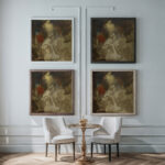 Skizze zur ‘Marter des Hl. Hippolyt 1860–1880 Hans Canon framed posters mockup