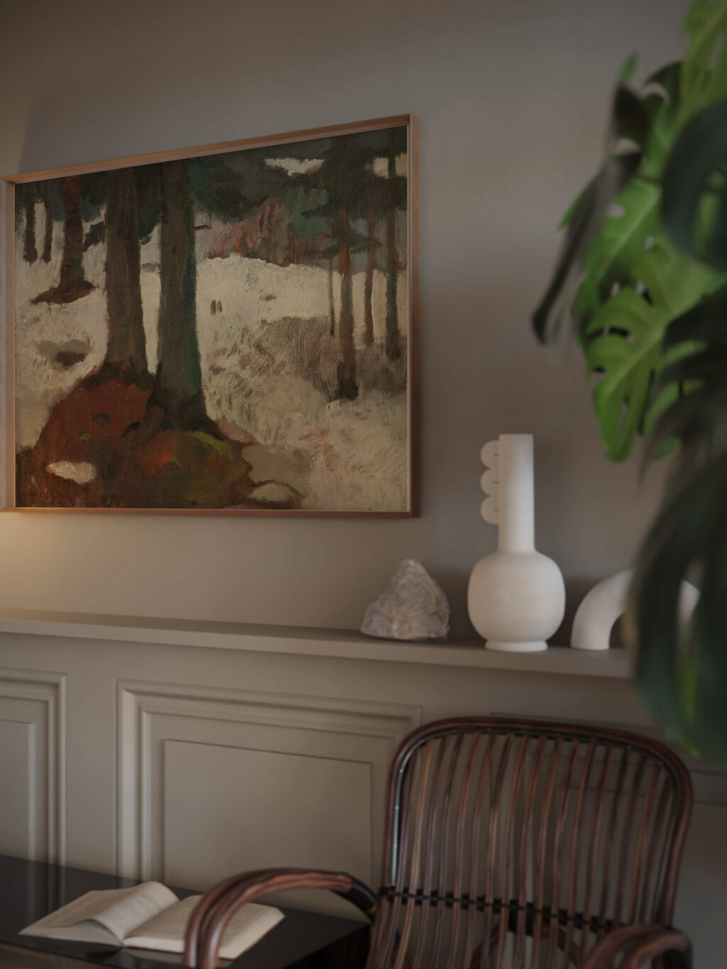 Skog ca. 1911 Arnulf Overland video mockup