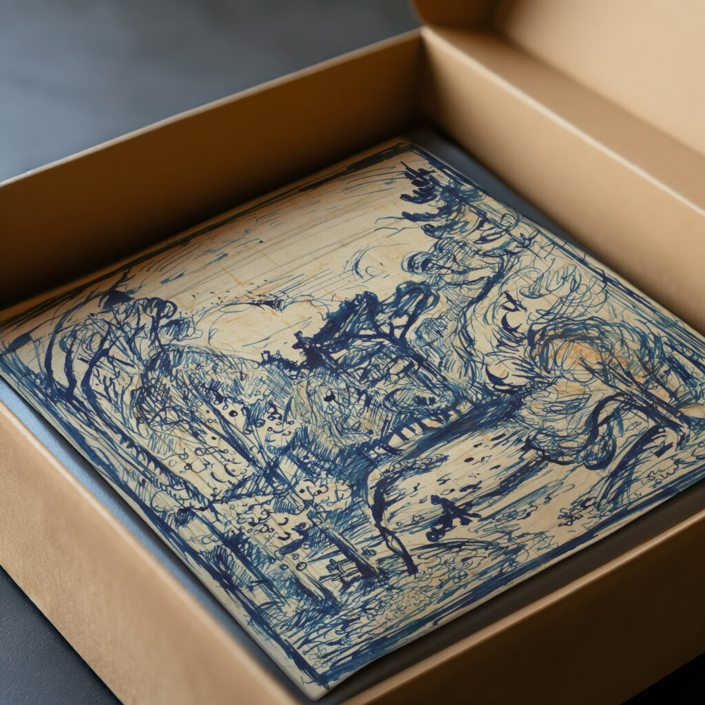 Skovinterieur med braendehugger. La Cote de Grace Honfleur. 1904 – 1907 Emile Othon Friesz video mockup Skovinterieur med braendehugger. La Cote de Grace Honfleur. 1904 – 1907 Emile Othon Friesz video mockup