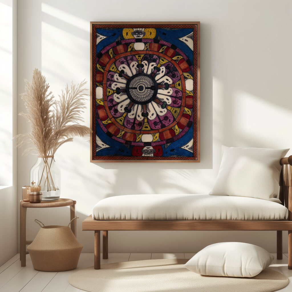 Skt. AdolfRaadHall bei Bern 1920 Adolf Wolfli 5 mockup