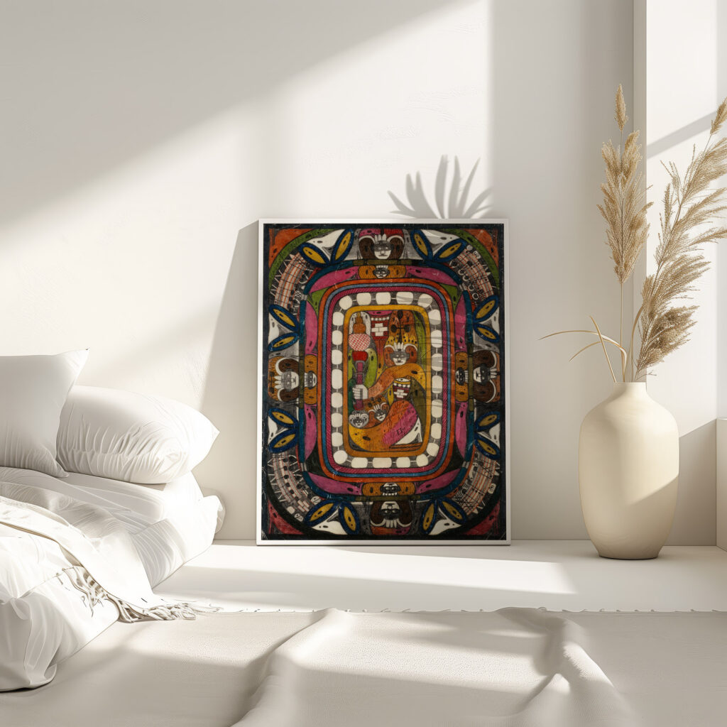 Skt. Adolfina vom ChamaleohnThal in China Aasien 1919 Adolf Wolfli 4 mockup