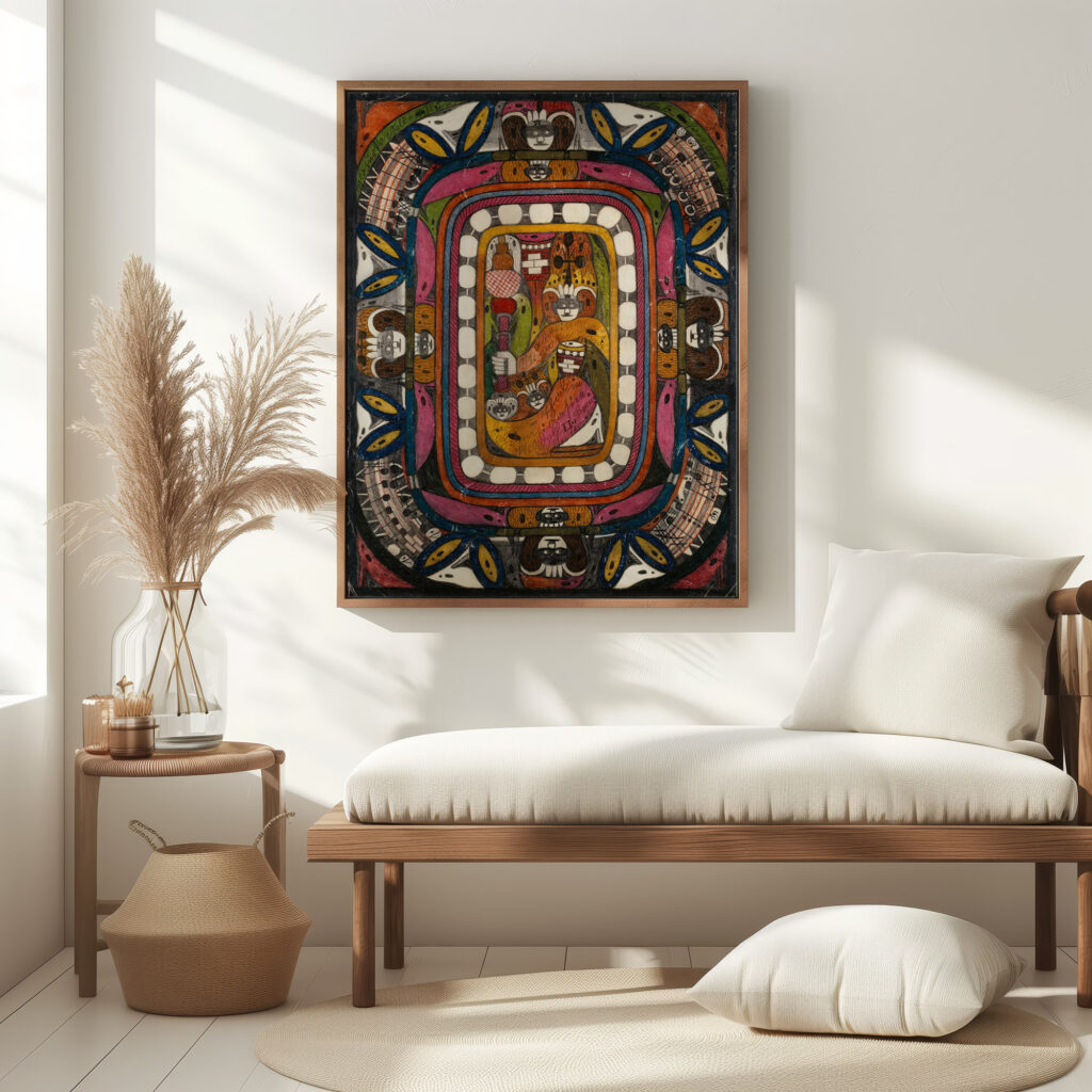 Skt. Adolfina vom ChamaleohnThal in China Aasien 1919 Adolf Wolfli 5 mockup