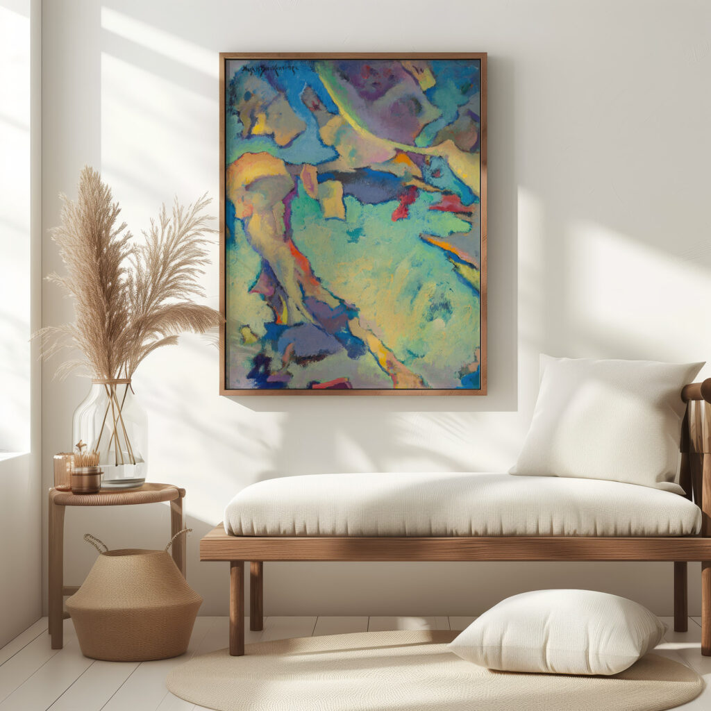 Sky Drama circa 1917 Hugh Henry Breckenridge 5 mockup