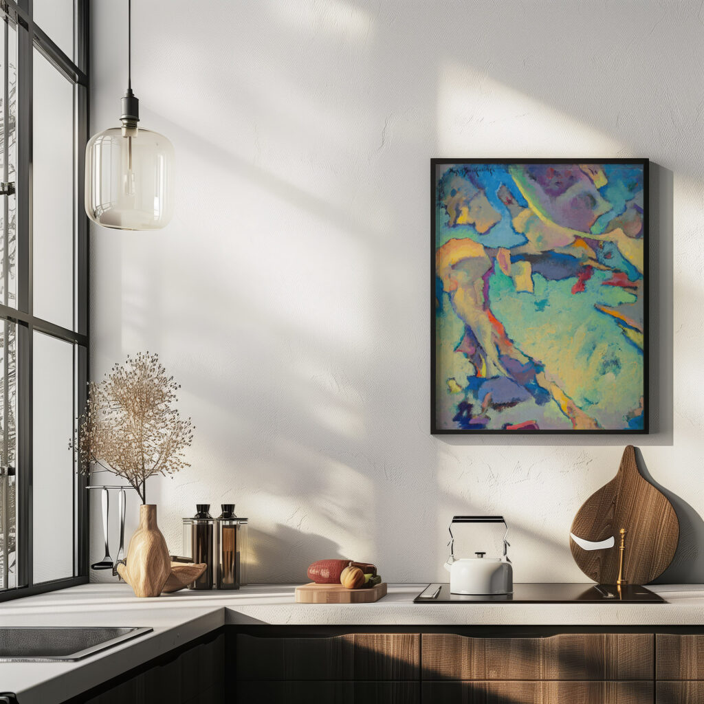 Sky Drama circa 1917 Hugh Henry Breckenridge 6 mockup